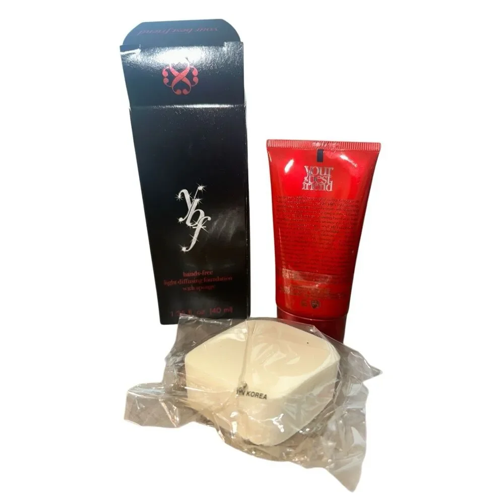 YBF Your Best Friend Hands‎ Free Diffusing Foundation and Sponge NWT